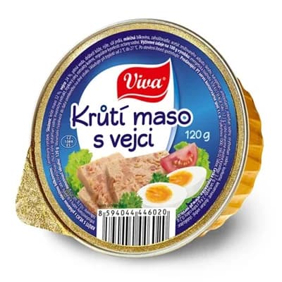 Viva Krůtí maso s vejci 16 x