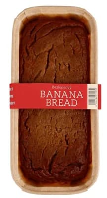Koláčkova pekárna Vegan banánový chlebíček nebalený