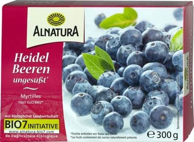 ALNATURA BIO Borůvky neslazené