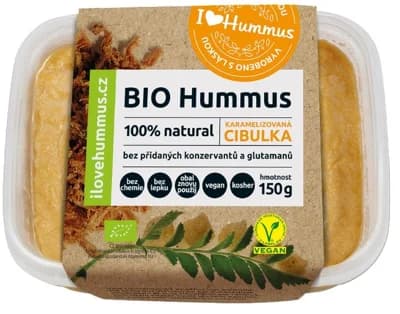 I love Hummus BIO Hummus s karamelizovanou cibulkou