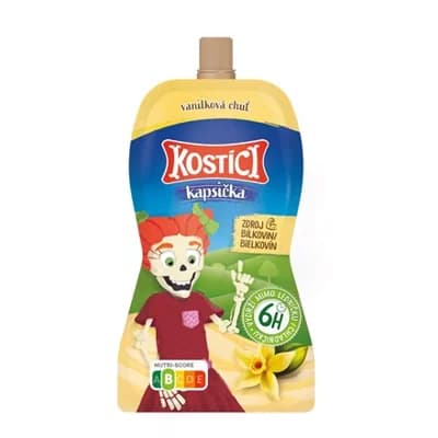 Danone Kostíci kapsička vanilková chuť chlaz.