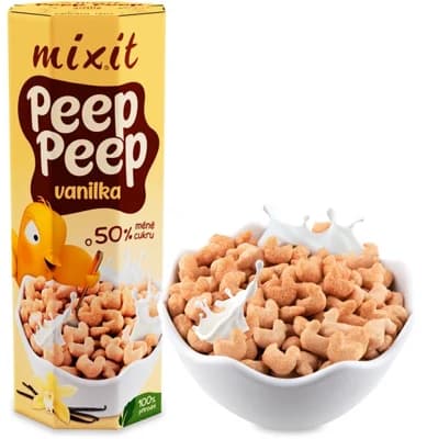 Mixit Cereálie Peep Peep - Vanilka