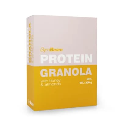 GymBeam Proteinová granola s medem a mandlemi