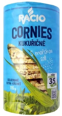 Racio Cornies Kukuřičné chlebíčky s mořskou solí