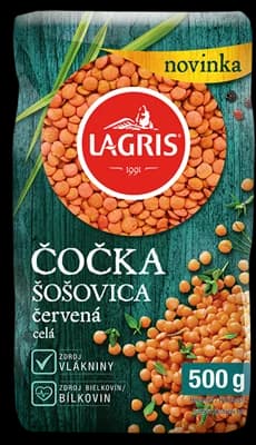 Lagris Čočka červená loupaná celá