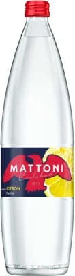 Mattoni Minerální voda perlivá citron sklo