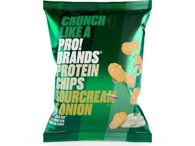 PROBRANDS ProteinPro Chips příchuť smetana cibule