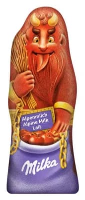 Milka Dutá figurka Čert z mléčné čokolády