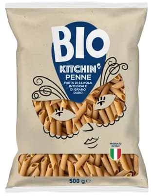 Kitchin BIO Penne rigate N. 144 celozrnné