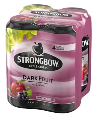 Strongbow Dark Fruit cider 4×0,44 l plech