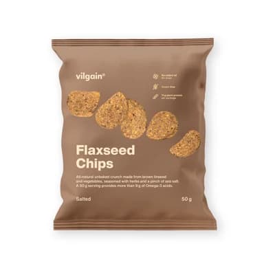 Vilgain Flaxseed Chips – solené