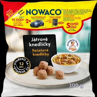 Nowaco Játrové knedlíčky od babičky Kláry