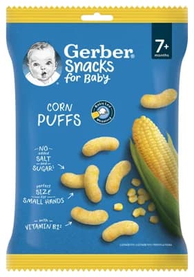 Gerber Snacks Kukuřičné křupky