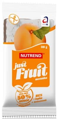 Nutrend Just Fruit ovocná tyčinka meruňka