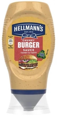 Hellmann's Omáčka k masu Chunky burger