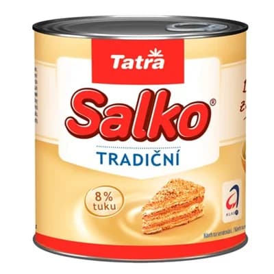 Tatra Salko mléko zahuštěné slazené 8% chlaz.