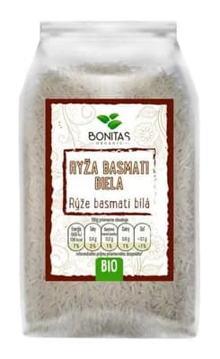 BONITAS BIO Rýže basmati bílá
