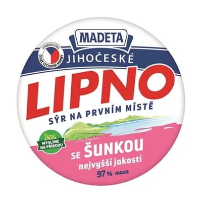 MADETA Jihočeské Lipno sýr šunka chlaz.