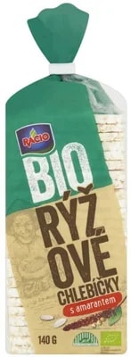 Racio BIO rýžové chlebíčky s amarantem