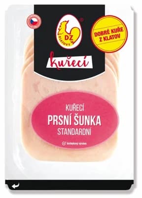 DZ Klatovy Kuřecí prsní šunka standardní krájená