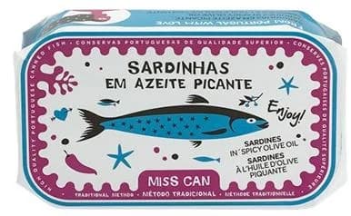Miss Can Sardinky v olivovém oleji pikantní