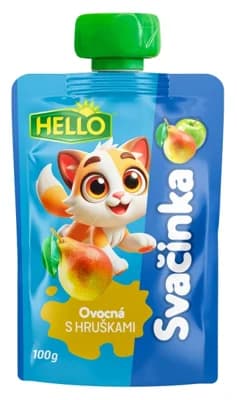 Hello Ovocná přesnídávka s hruškami a vitamínem C