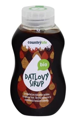 Countrylife COUNTRY LIFE Sirup datlový BIO