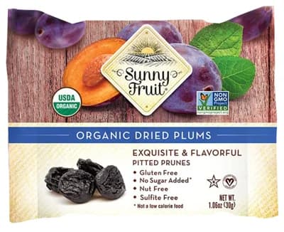 Sunny Fruit BIO Švestky sušené na slunci