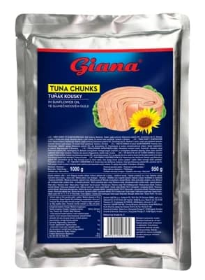 Giana Tuňák kousky ve slunečnicovém oleji