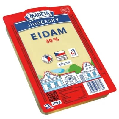 Jihočeský Eidam 30 % bloček