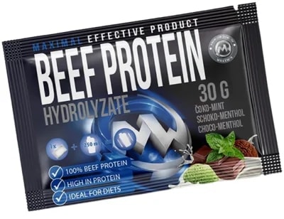MAXXWIN Beef Protein Hydrolyzate - čoko/mint