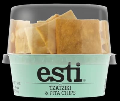 Esti Tzatziki a pita chipsy