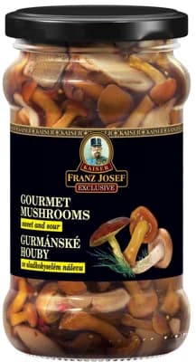 Franz Josef Kaiser Gurmánské houby v sladkokyselém nálevu