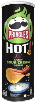 Pringles Hot Kickin' zakysaná smetana