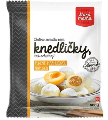 Stará mama Knedlíčky plněné meruňkovou náplní