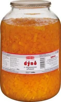 PODRAVKA Dýně s ananasem sterilovaná ve skle