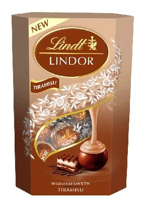 Lindt Bonboniéra LINDOR Čokoládové pralinky Tiramisu