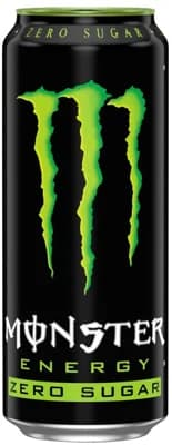 Monster Energy Zero sugar plech