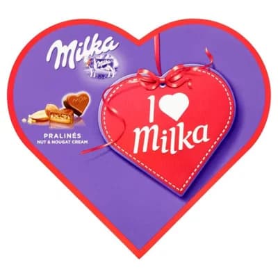 Milka I love Milka bonboniéra oříšek-nugát