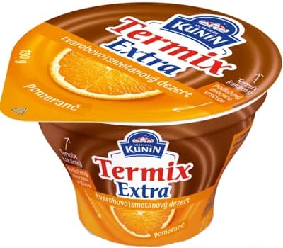 Mlékárna Kunín Termix Extra pomeranč
