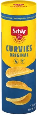 Schär Bezlepkové chipsy Curvies original