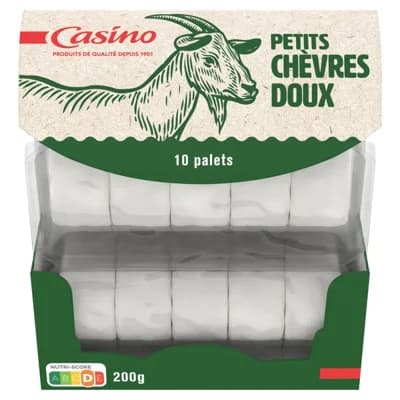 Casino Petit chévres kozí sýr, 10x 20 g