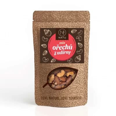NATU Mix ořechů z udírny 200g
