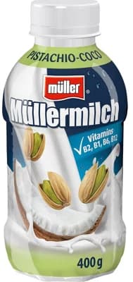 Müllermilch Mléčný nápoj s pistáciovo-kokosovou příchutí