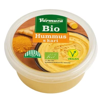 Varmuža BIO Hummus s kari