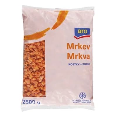 aro Mrkev kostka mraž. 2,