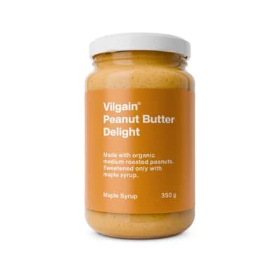 Vilgain Arašídové máslo delight BIO – s javorovým sirupem