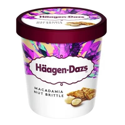 Häagen-Dazs Zmrzlina Macadamia Nut Brittle mraž.