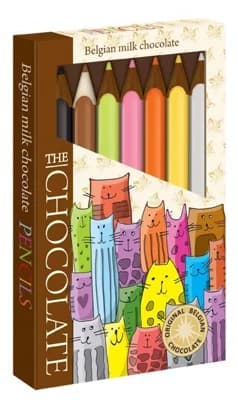 The Chocolate Čokoládové pastelky – motiv kočky