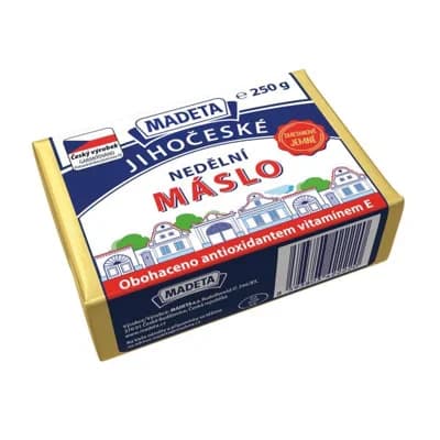 Madeta Jihočeské máslo nedělní 77%